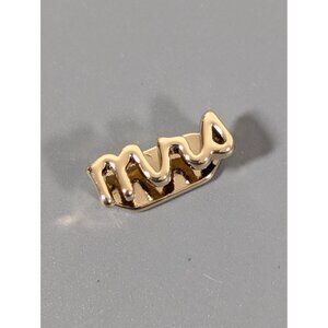 Keep Collective MRS Gold Tone Slide Charm NEW